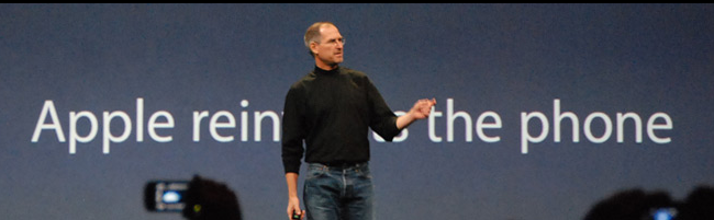 Steve och Apple lanserar iPhone 5