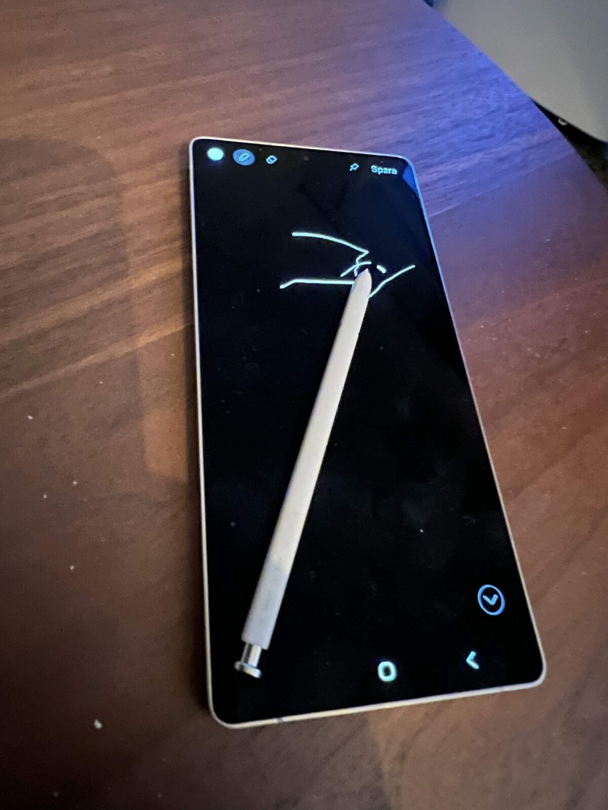 S Pen på Samsung Galaxy S25 Ultra